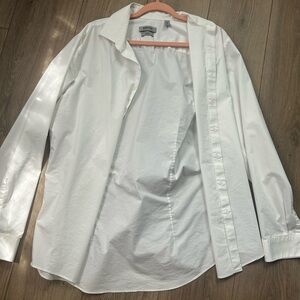 Formal White Button Down Shirt